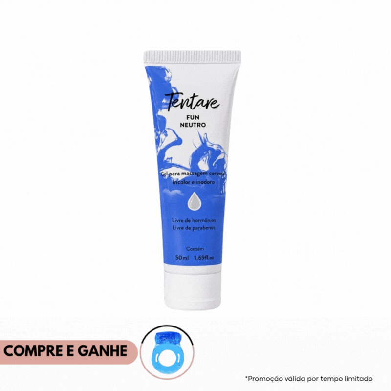 Lubrificante Vegano à Base de Água Fun Neutro 50ml - Tentare