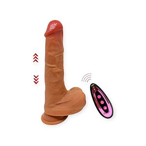 Pênis 22,5cm x 4,8cm com Vai e Vem e Aquecimento - Lovetoys