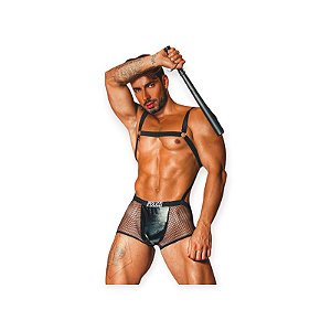 Fantasia Masculina Segurança - Garota Veneno