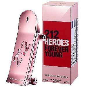 212 Heroes forever Young feminino 80 ml – original lacrado