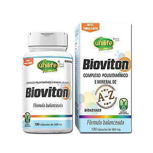 Bioviton Complexo polivitaminico e mineral 120 cápsulas