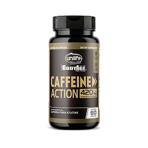 Cafeína 420mg Unilife 60 caps