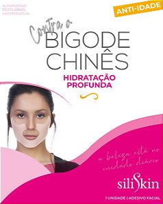 SILICONE PARA BIGODE CHINÊS 1un