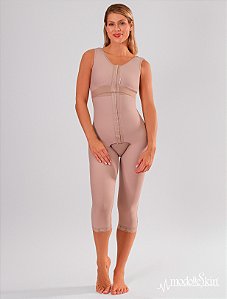 MODELADOR COM CALÇA COMPRIDA, ALÇA LARGA E SUTIÃ SEPARADO