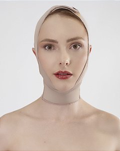 MASCARA FACIAL DUPLA REGULAGEM COM ABERTURA AURICULAR
