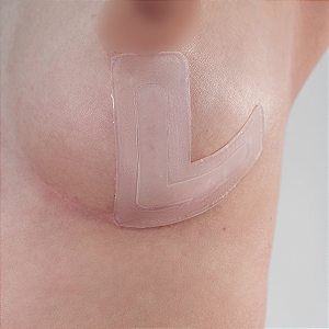 Fita de silicone em L para Mamas Siliskin – Tratamento de Cicatrizes (2 unidades)