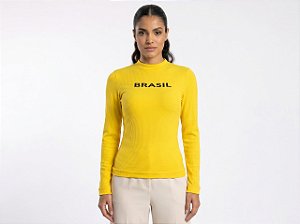 Blusa Manga Longa Seamless Soft Brasil