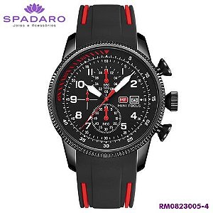 Relógio De Quartzo Esportivo Masculino - Pulseira de Silicone