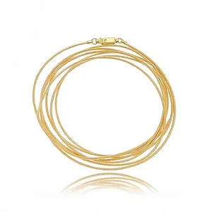 Pulseira Semijoia Corda de Violão.
