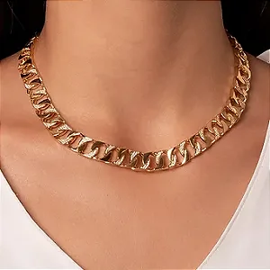 Choker Semijoia Elos Micro Zircônia