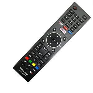Controle Remoto Compatível com Tv Multilaser Led Smart 4KTi030 Ti031 SKY-9167