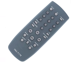 Controle Remoto Compatível com TV de Tubo CCE Cyber HPS 2171 Antiga FBG-7179
