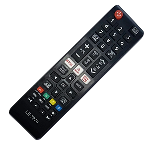 Controle Remoto TV Samsung Smart Netflix Prime Vídeo LE-7270 SKY-9157