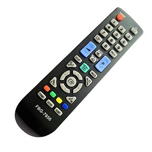 Controle Remoto Compatível com TV Monitor Samsung Universal LCD Ln19r81b FBG-7956