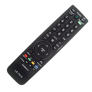 Controle Remoto Compatível com TV Lcd LG Akb69680416 42lh30fr 42lh20r LE-7414