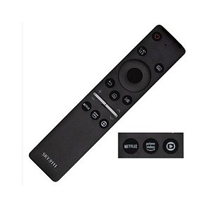 Controle Remoto Compativel com TV Smart Samsung 4k Tecla Globo Netflix UN50MU6100GXZD FBG-9111 LE-7699