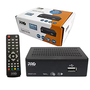 Conversor Digital ISDB-T Full Hd Proeletronic Prodt-1270 para TV