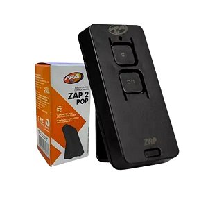 Controle Remoto Portão PPA TX ZAP POP 433mhz Preto 2 Botões