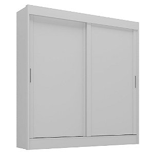 Guarda Roupa Casal Malta 2 Portas 3 Gavetas Branco - Rodial