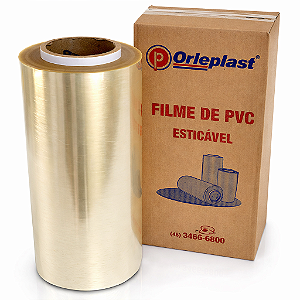 Filme PVC Profissional 38 cm X 800 m X 09 μm | Orleplast
