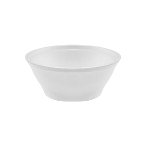 Marmita EPS Base Branca BM-1100Q 1100ml 50un | Bom Apetite