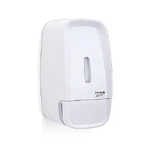 Saboneteira Invoq Branca Compacta para Sabonete Espuma Caixa com 6un | Premisse