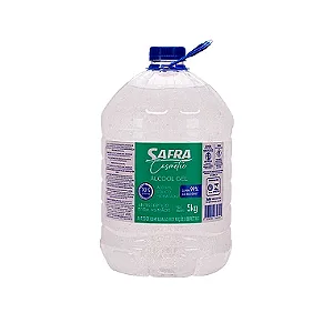 Álcool Gel 70% 5 Litros Caixa com 2un | Safra