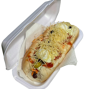 Bandeja Hamburgueira EPS Branca HF-04 | Fibraform