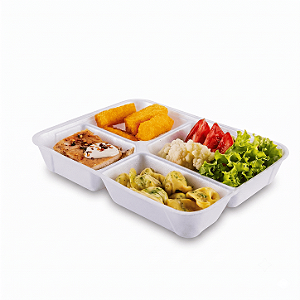 Bandeja Térmica EPS HF-100/4 Divisória S/TP C/100 | Fibraform