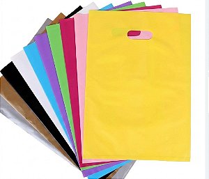 Sacola Colorida B Reta 20x30 C/100 | Orleplast