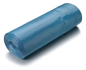 Saco para Lixo Rolo 15 Litros C/100 Azul | Orleplast