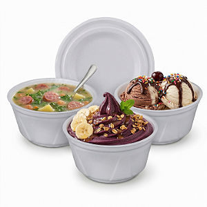 Pote MC-300 C/ Tampa 300ml - C/25un | Meiwa