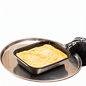 Bandeja Forneável G-240 Preta 800ml | Galvanotek