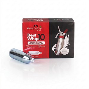 Cápsula de Gás para Chantilly - 10 unidades | BestWhip