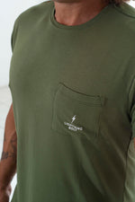 CAMISETA JUNGLE ALGODÃO PIMA COM BOLSO