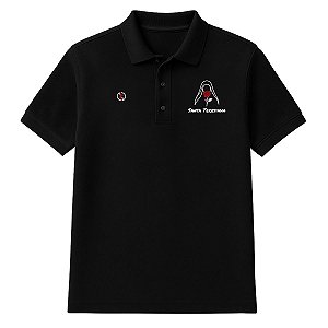 Camisa Polo Santa Teresinha Casual Piquet 50% Algodão 50% Poliéster