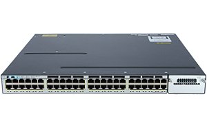 Cisco Catalyst WS-C3560X-48T-L - Cisco Catalyst 3560X-48T-L Switch Layer 2 - 48 x 10/100/1000 Ethernet Ports Data LAN Base - Seminovo com garantia