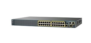 Cisco Catalyst WS-C2960S-24TS-L - Switch  Catalyst 2960S-24TS Layer 2 - 24 x 10/100/1000 Ports - Gigabit Ethernet Switch - 4 x SFP - LAN Base - Seminovo com Garantia