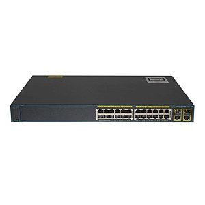 Cisco Catalyst WS-C2960+24TC-BR - Switch Catalyst 24 Portas 10/100 + 2 SFP Lan Base