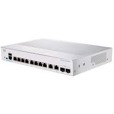 Switch Cisco Business CBS350-8P-E-2G-BR - Switch CBS350 8 Portas GE POE, 2 portas 1G COMBO - Gerenciável