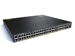 Switch Cisco Catalyst WS-C2960X-48TS-LL - Catalyst 2960-X 48 GigE, 2 x 1G SFP, LAN Lite - seminovo com garantia - *Preço válido para empresas de SP com inscrição estadual*