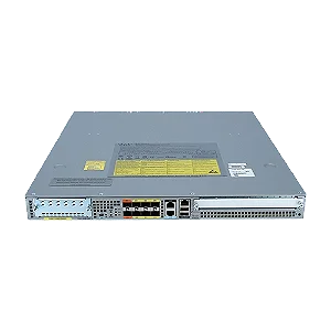 Locação _ Roteador Cisco ASR1001-X Cisco ASR 1001-X System, Crypto, 6 built-in GE, Dual P/S