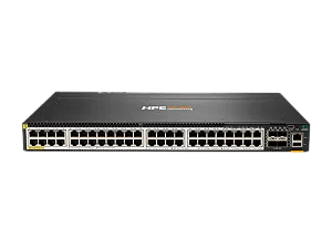 Switch HPE Auba - JL659A - HPE Aruba Networking CX 6300M 48‑port HPE Smart Rate 1/2.5/5GbE Class 6 PoE and 4‑port SFP56