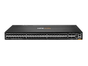 Switch HPE Aruba - R9W90A - HPE Aruba Networking CX 8100 48x10G SFP+ 4x40/100G QSFP28 FB Airflow 3Fan 2AC PSU Switch Bdl