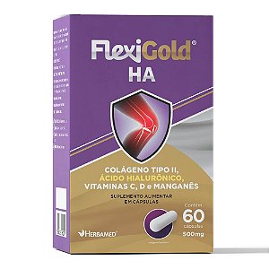 Flexigold HA - 60 Cápsulas - Herbamed