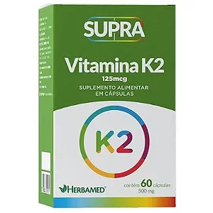 Supra Vitamina K2 - 500mg 60 Cápsulas