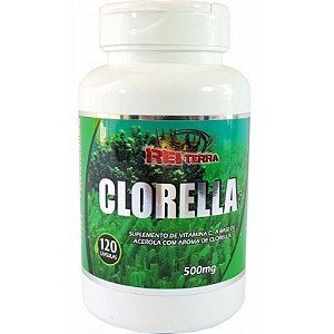 Clorella 500mg 120 cápsulas