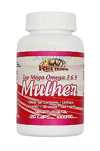 Top Mega Omega Mulher - 120 Caps 1000mg