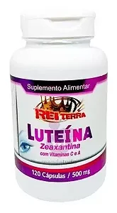 Luteína e Zeaxantina com Vitaminas C e A 120 Cps. de 500 Mg