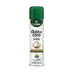 Kit 3x  Óleo de Coco Sem sabor Spray 100ml - Copra